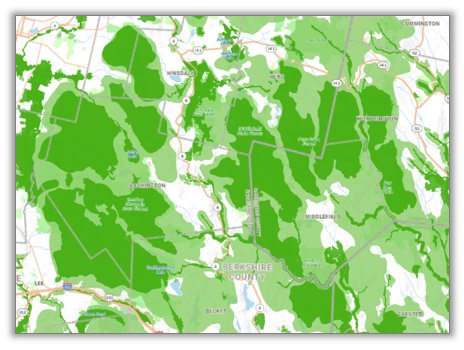 Official BioMap overview sample showing conservation mapping.