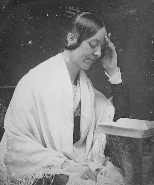 Portrait of Margaret Fuller.