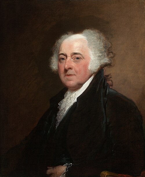 Historical portrait of John Adams