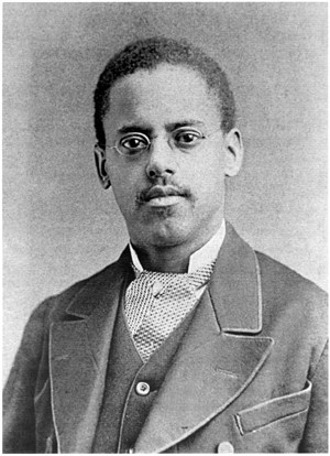 Portrait of Lewis Howard Latimer.