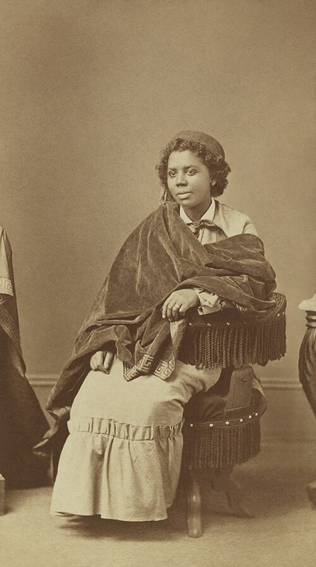 Portrait of Edmonia Lewis.