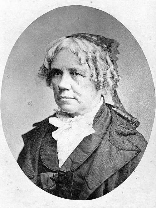 Portrait of Maria Mitchell.