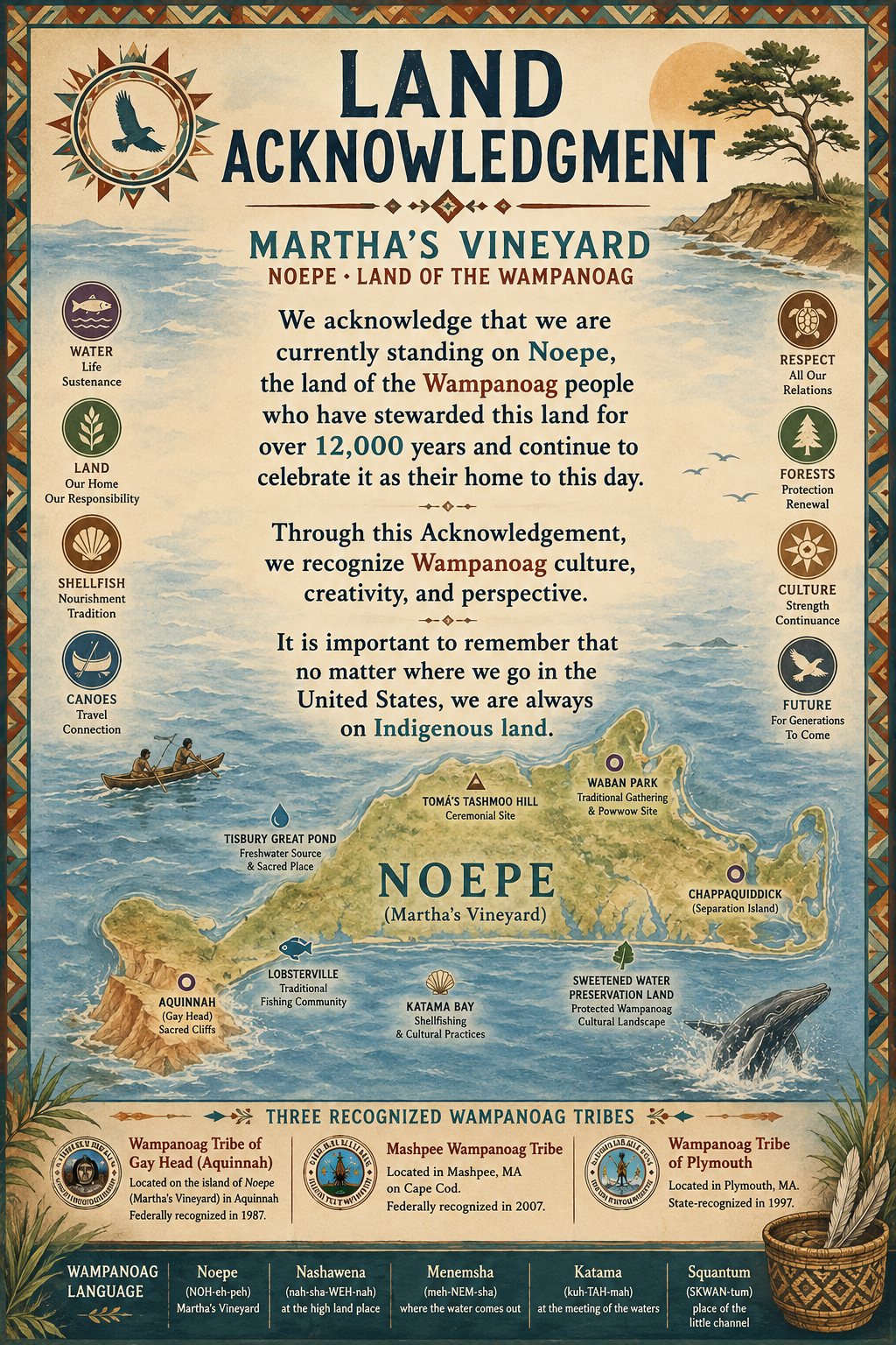 Supplied Noepe classroom poster, retained for source checking